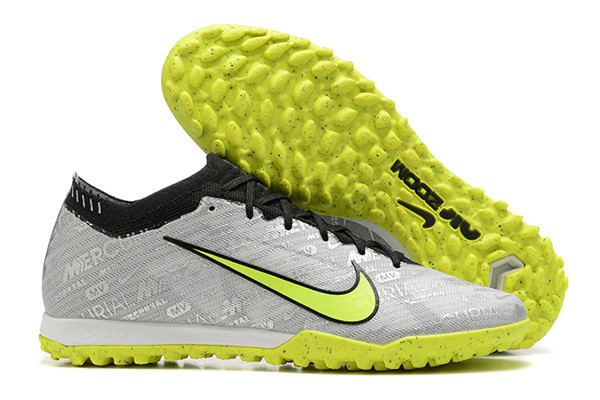 Men's Air Zoom Mercurial Vapor XV Elite FG Grey Soccor Shoes 010 Men's Air Zoom Mercurial Vapor XV Elite FG Grey Soccor Shoes 010